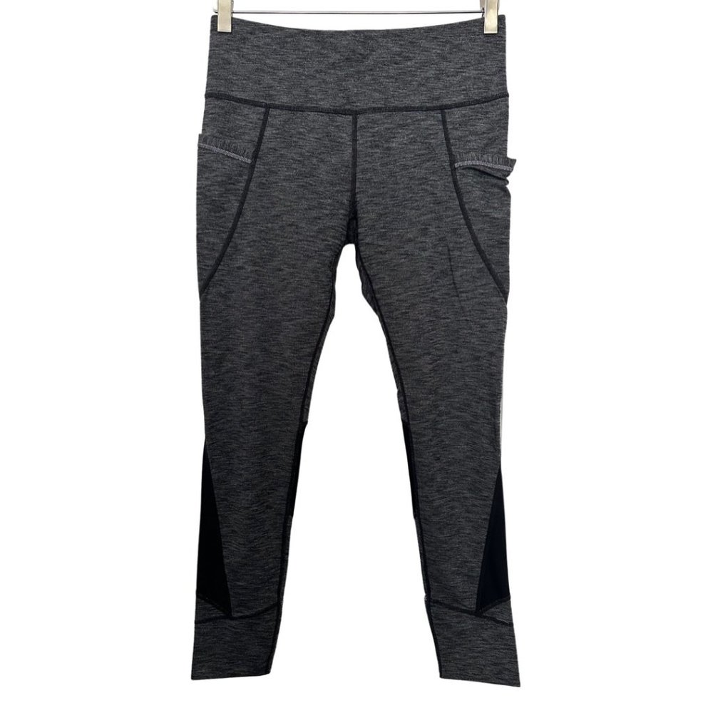 Athleta tights; Size: M; Color: Grey heather